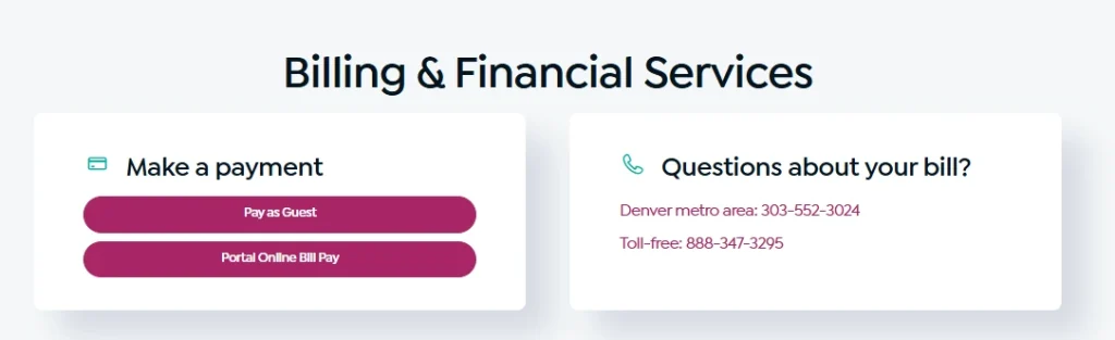mycenturahealth Billing