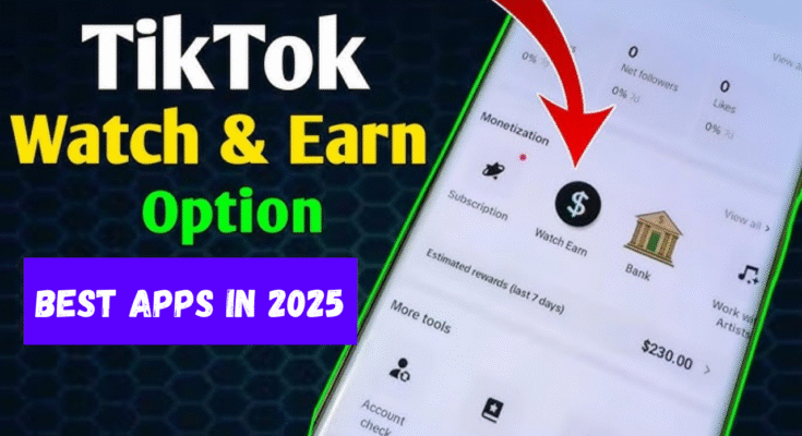 TikTok Watch and Earn