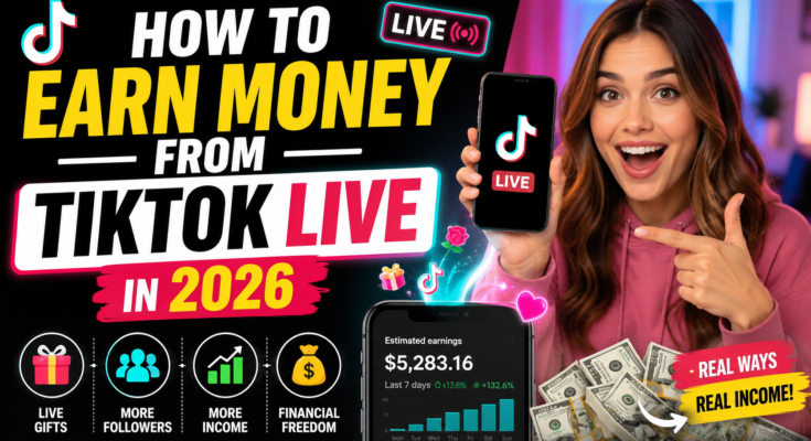 How To Earn Money From TikTok Live in 2026