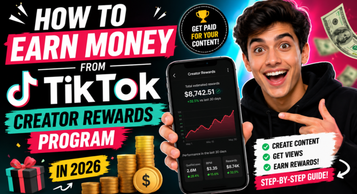 How To Earn Money From TikTok Creator Rewards Program in 2026