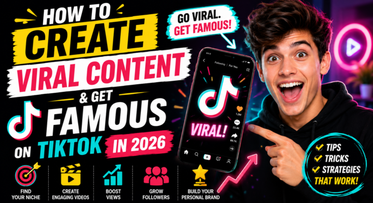 How To Create Viral Content and Get Famous on TikTok in 2026