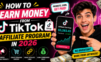 How To Earn Money From TikTok Affiliate Program in 2026